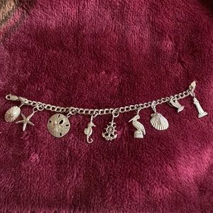Vintage sterling silver women’s beach 🏝️ bracelet Excellent